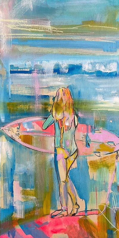 "Surfs Up-24" by Danielle Cather-Cohen