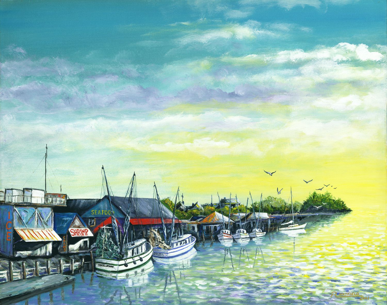 "Memories of Shem Creek" by Ray Hatfield