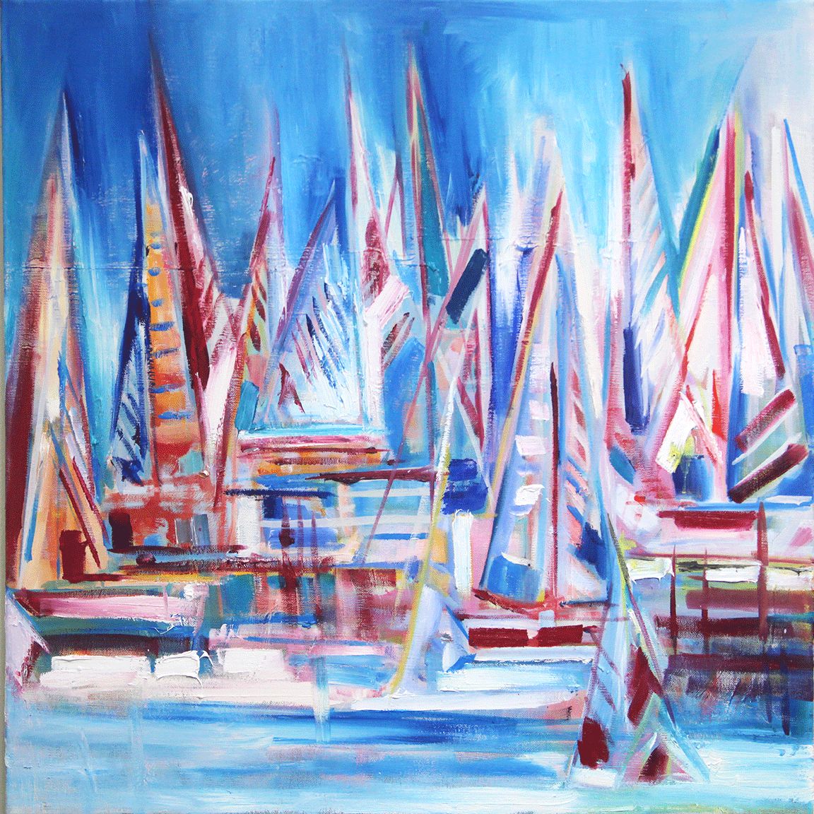 "Paper Fleet" by Danielle Cather-Cohen