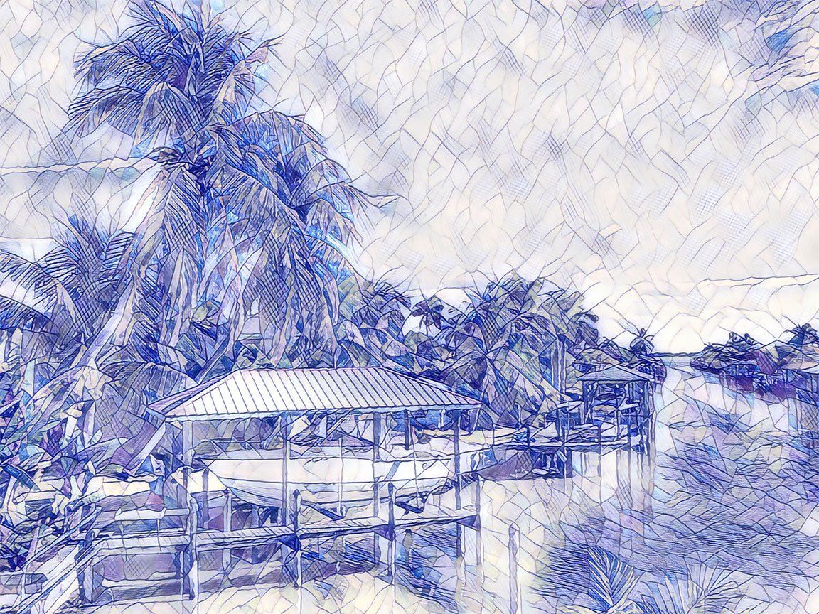 "Island Paradise" by David Johnson