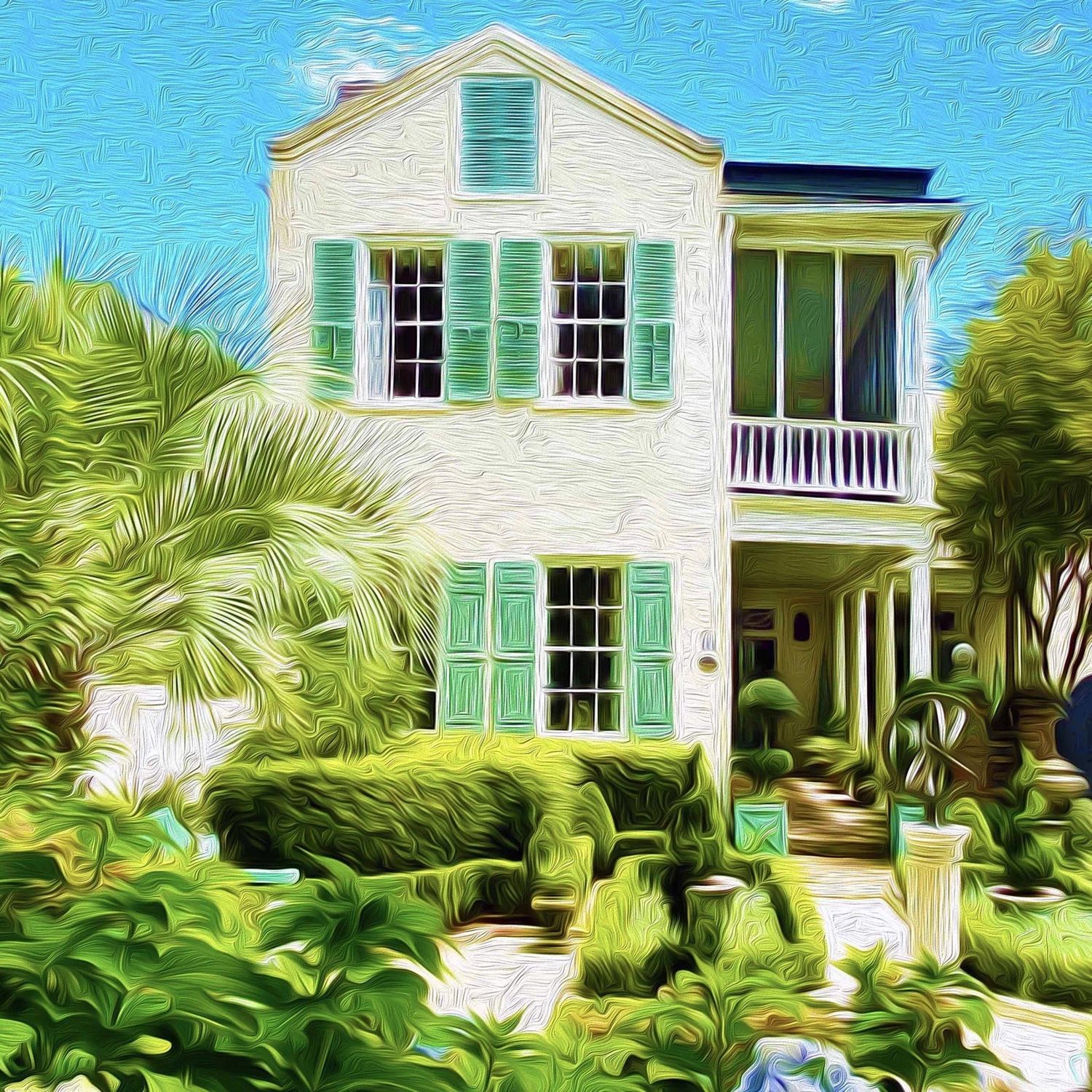 "Green Shutters" by Mark Baratto