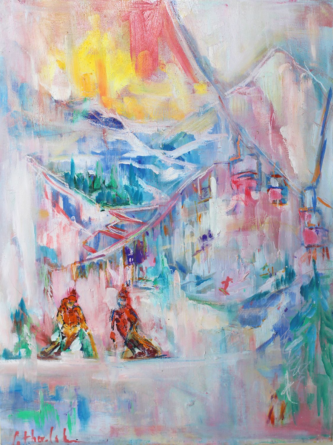 "Aspen Trail" by Danielle Cather-Cohen