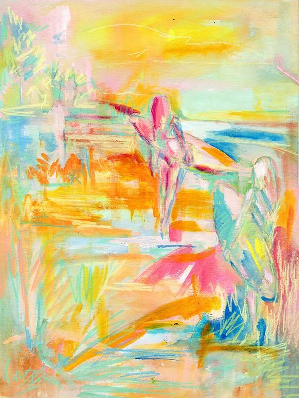 "Surfs Up 006" by Danielle Cather-Cohen