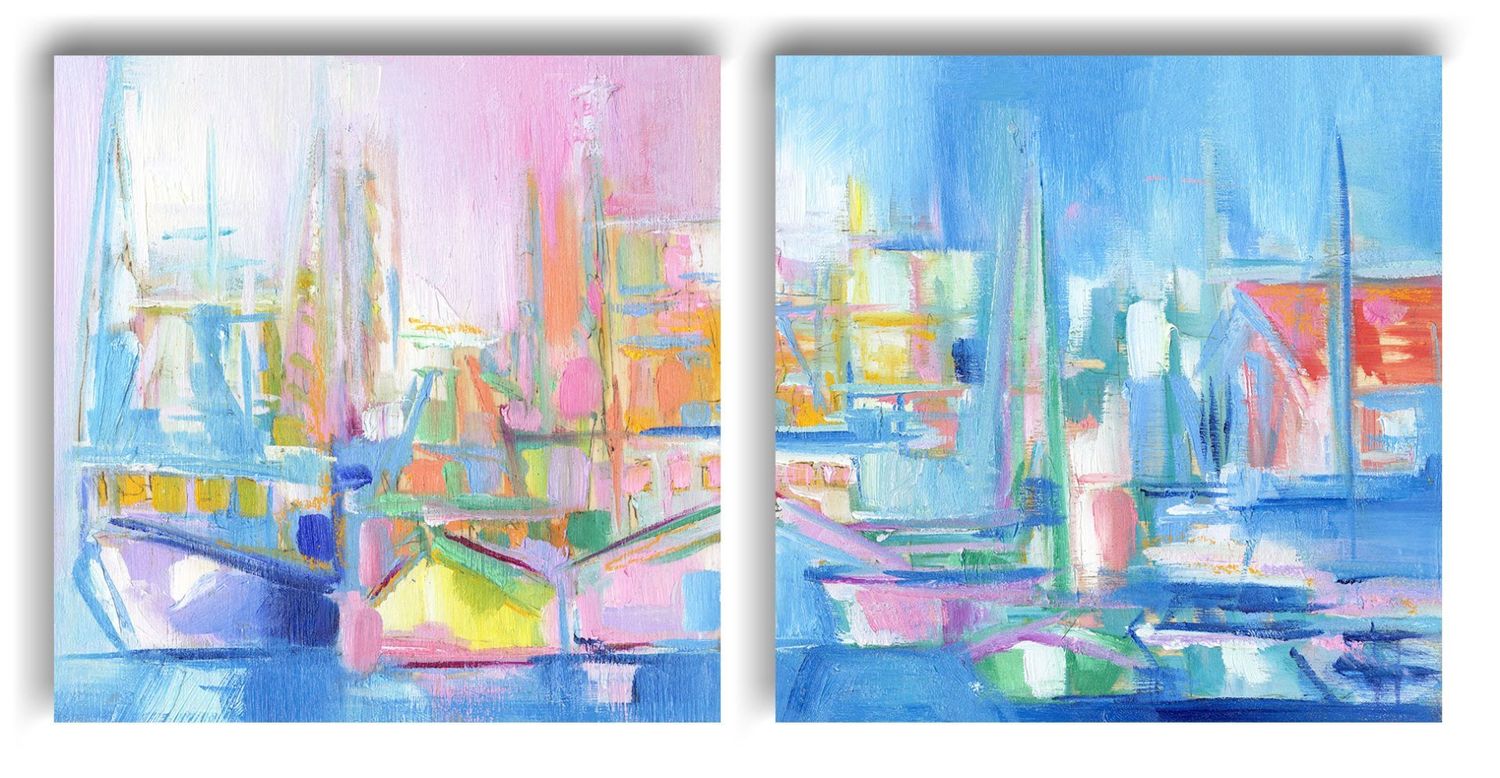 "Boat Duo" by Danielle Cather-Cohen