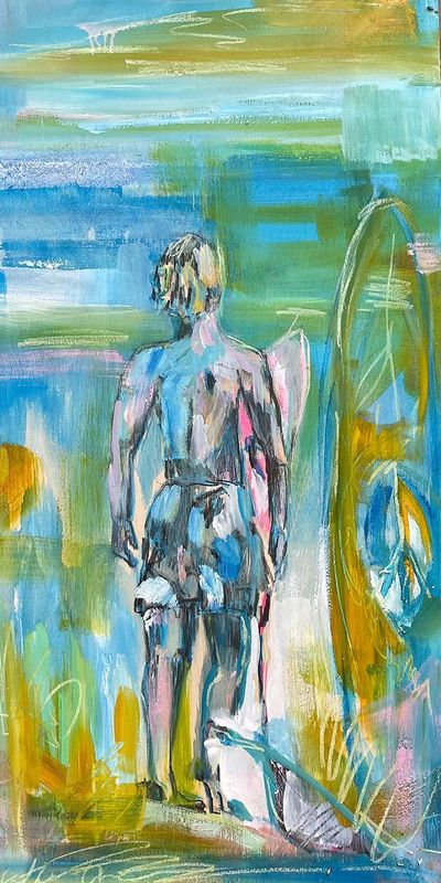 "Surfs Up-23" by Danielle Cather-Cohen