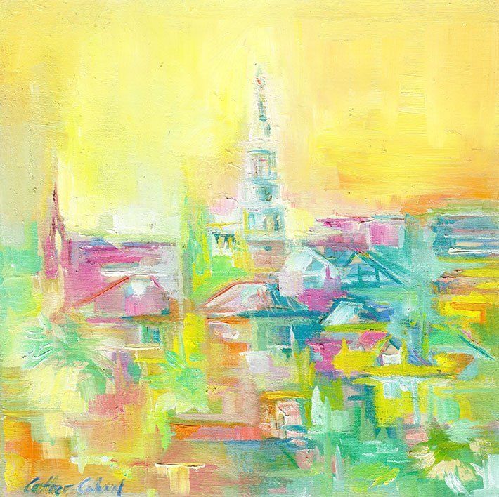 "Yellow in the City" by Danielle Cather-Cohen