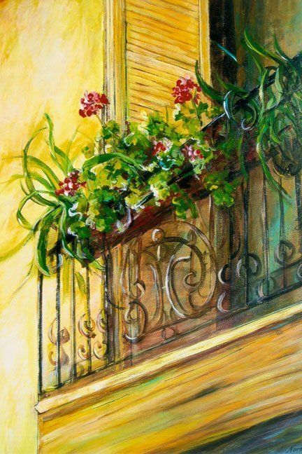 "The Balcony" by Norma Martin
