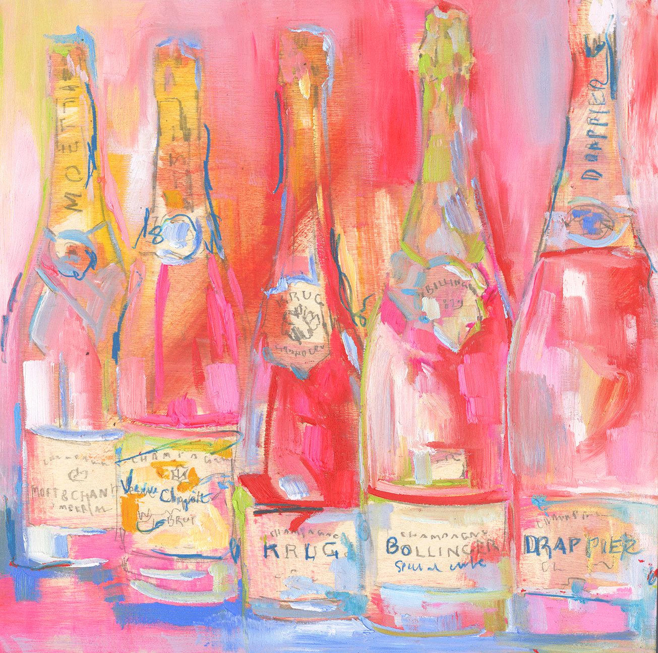 "Rouge Champs" by Danielle Cather-Cohen
