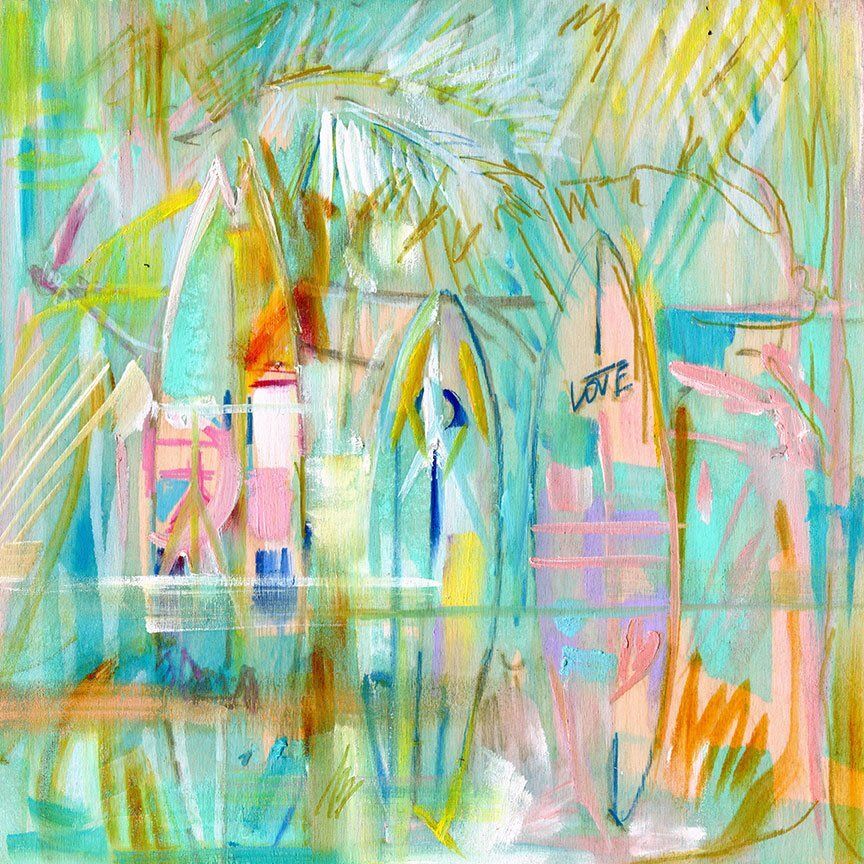 "Surfs Up 19" by Danielle Cather-Cohen