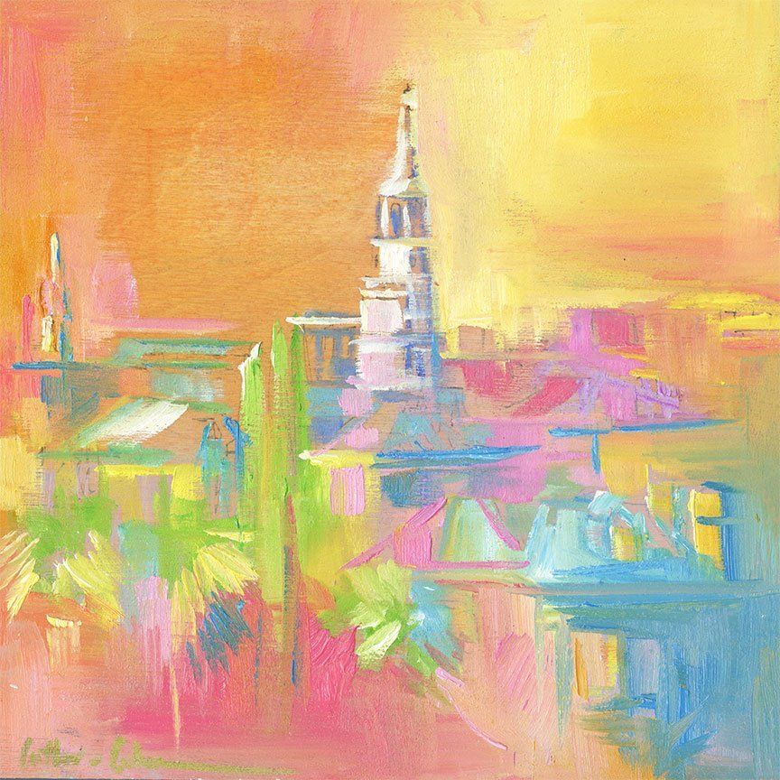 "Charleston Sun"  by Danielle Cather-Cohen