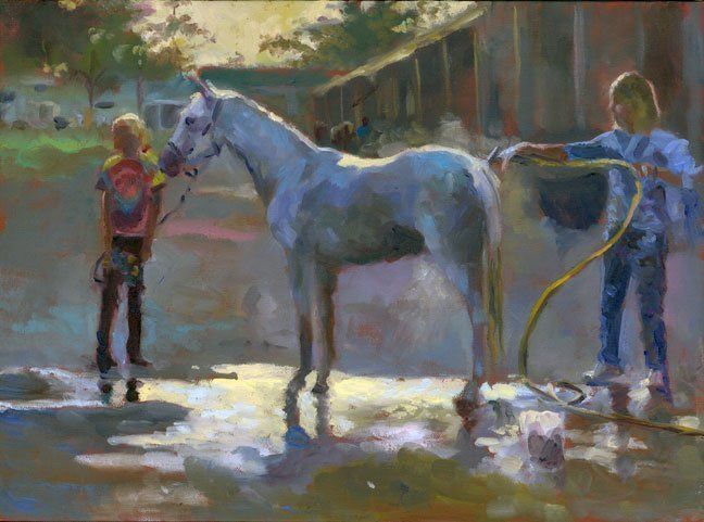 "Hose Down" by Joyce Hall