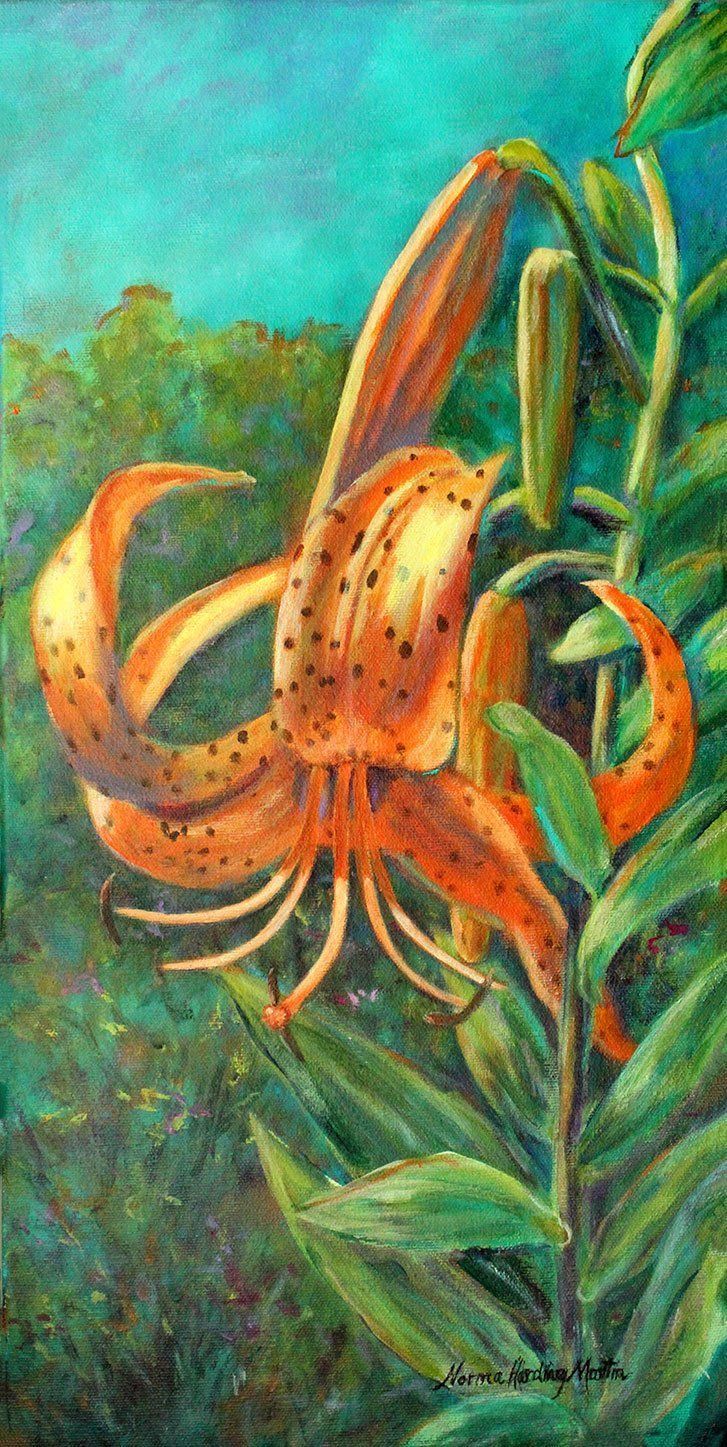 "Tiger Lily Tall" by Norma Martin