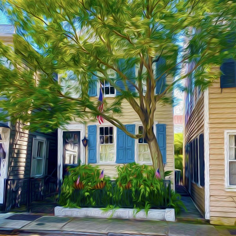 "Leaning Left" by Mark Baratto