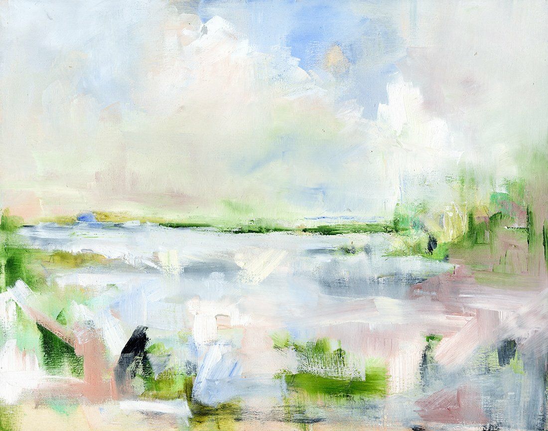 "Lake Pastel" by Danielle Cather-Cohen