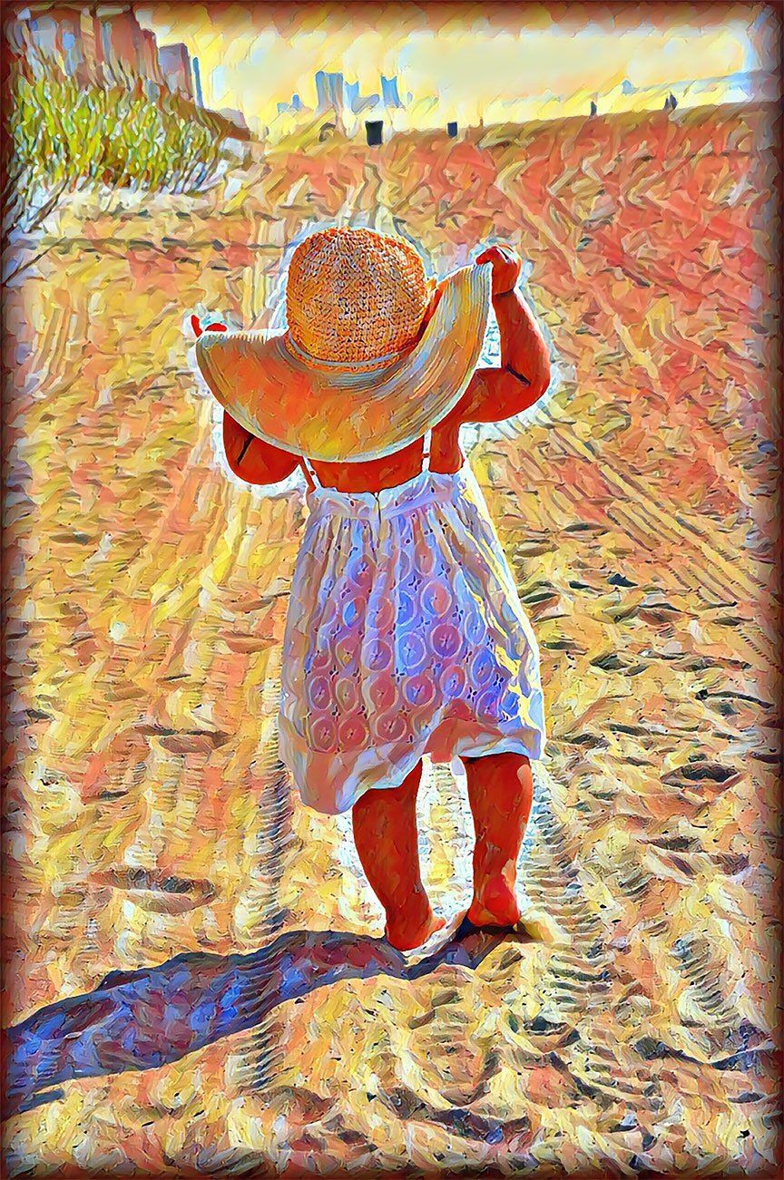 "Beachy Baby" by David Johnson