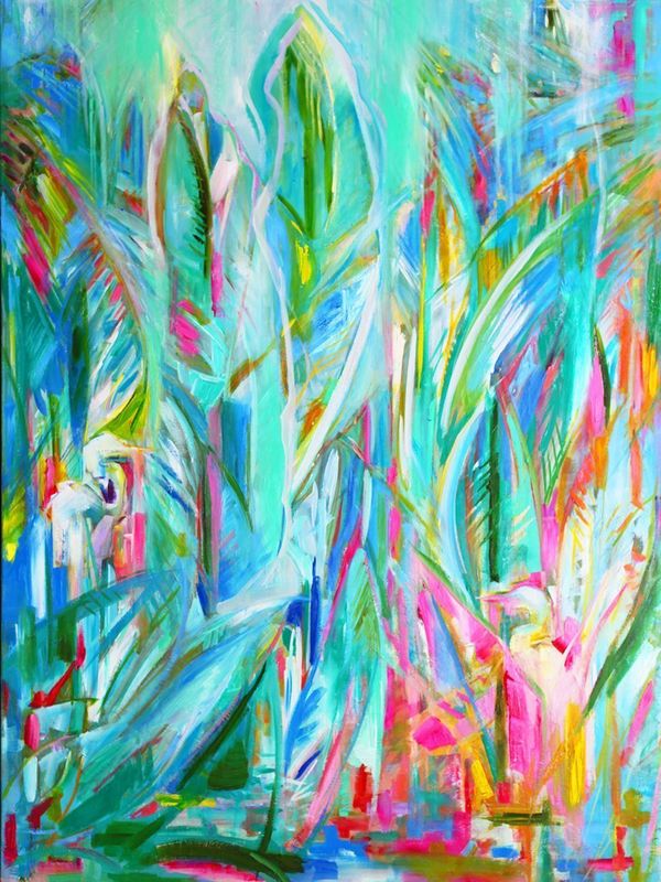 "Tropical Daze" by Danielle Cather-Cohen