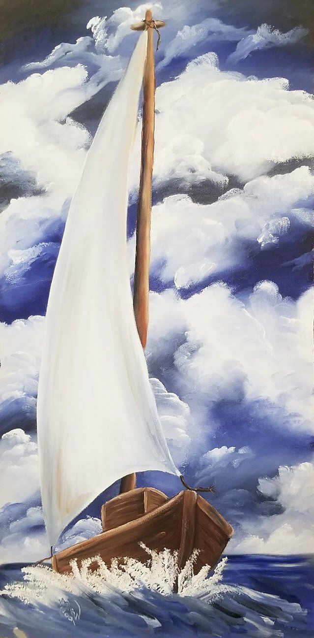 "Sailboat" by Monica Wells