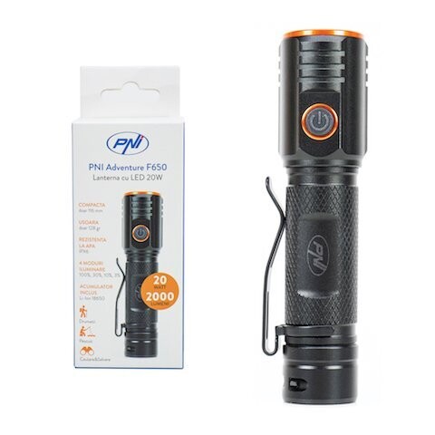 LAMPADA PORTATILE A LED ADVENTURE F650 LAMPADA PORTATILE A LED ADVENTURE F650