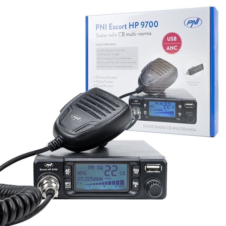 RADIO CB RICETRAMITTENTE PNI ESCORT 9700 RADIO CB RICETRAMITTENTE PNI ESCORT 9700