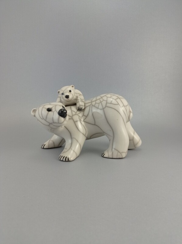 Polar Bear with single cub