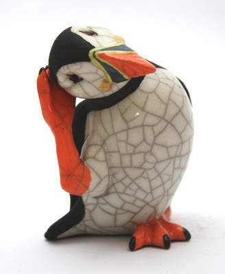 Scratching Puffin