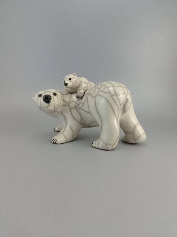 Polar Bear with single cub