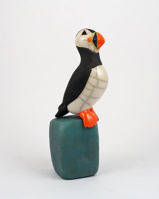 Puffin on Rock