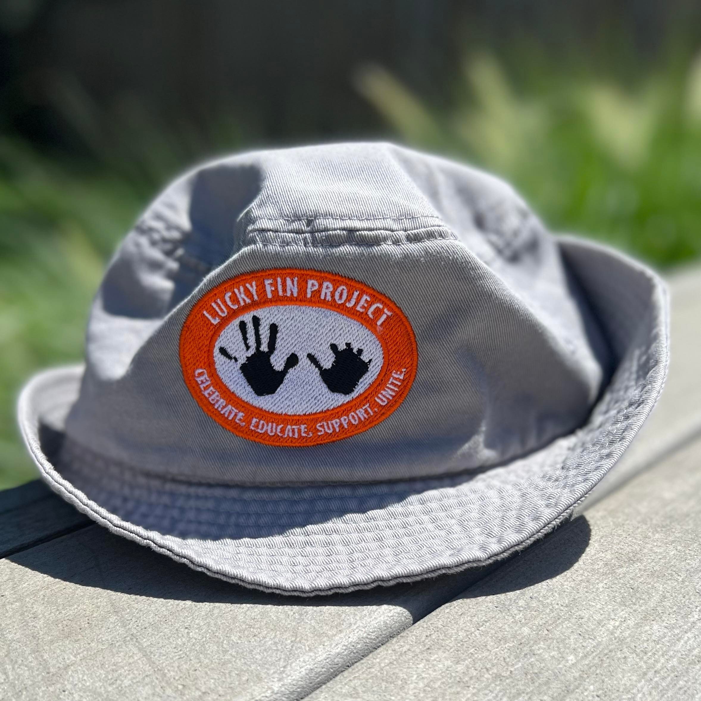 Embroidered Logo Bucket Hat (gray)