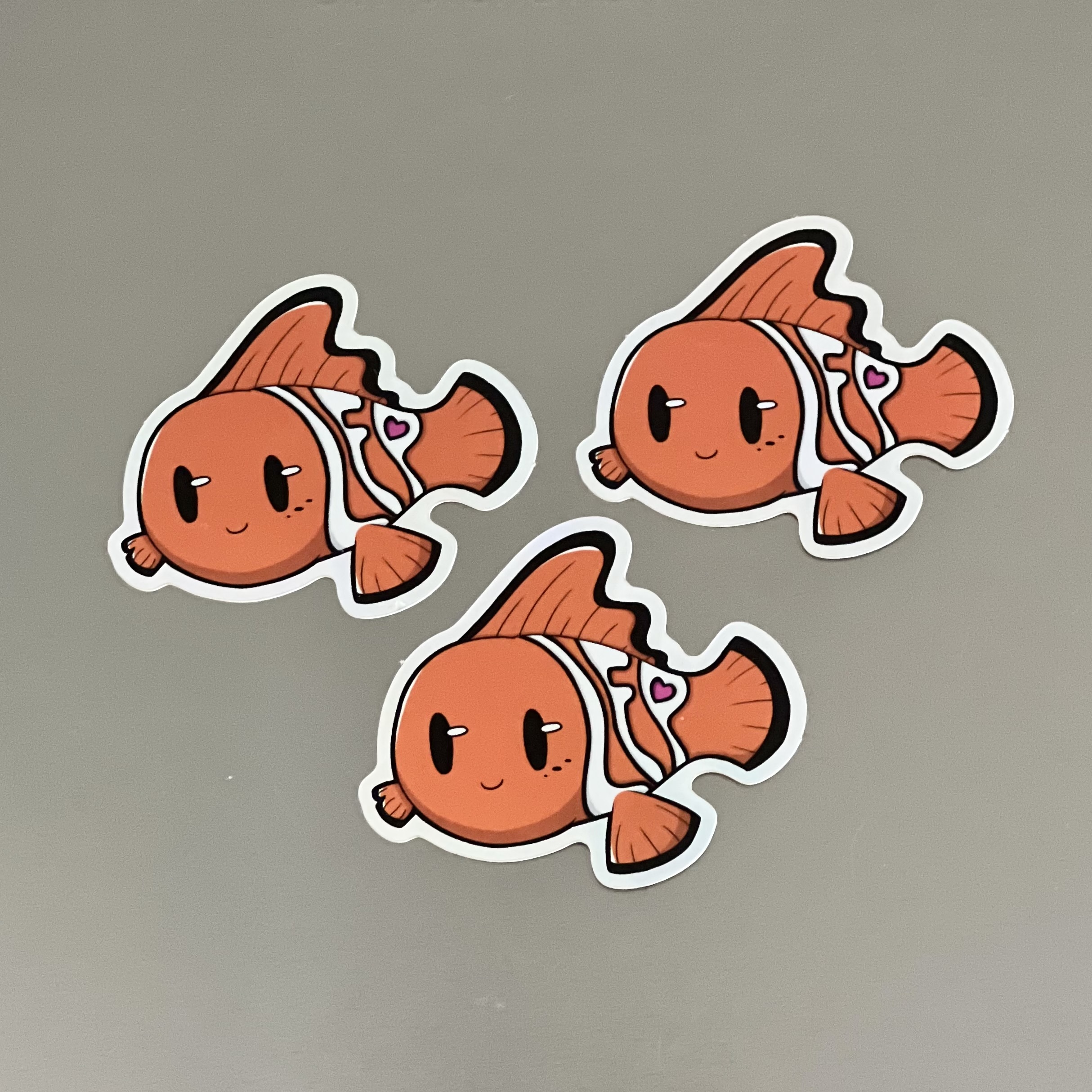 Holographic LFP FISH Sticker