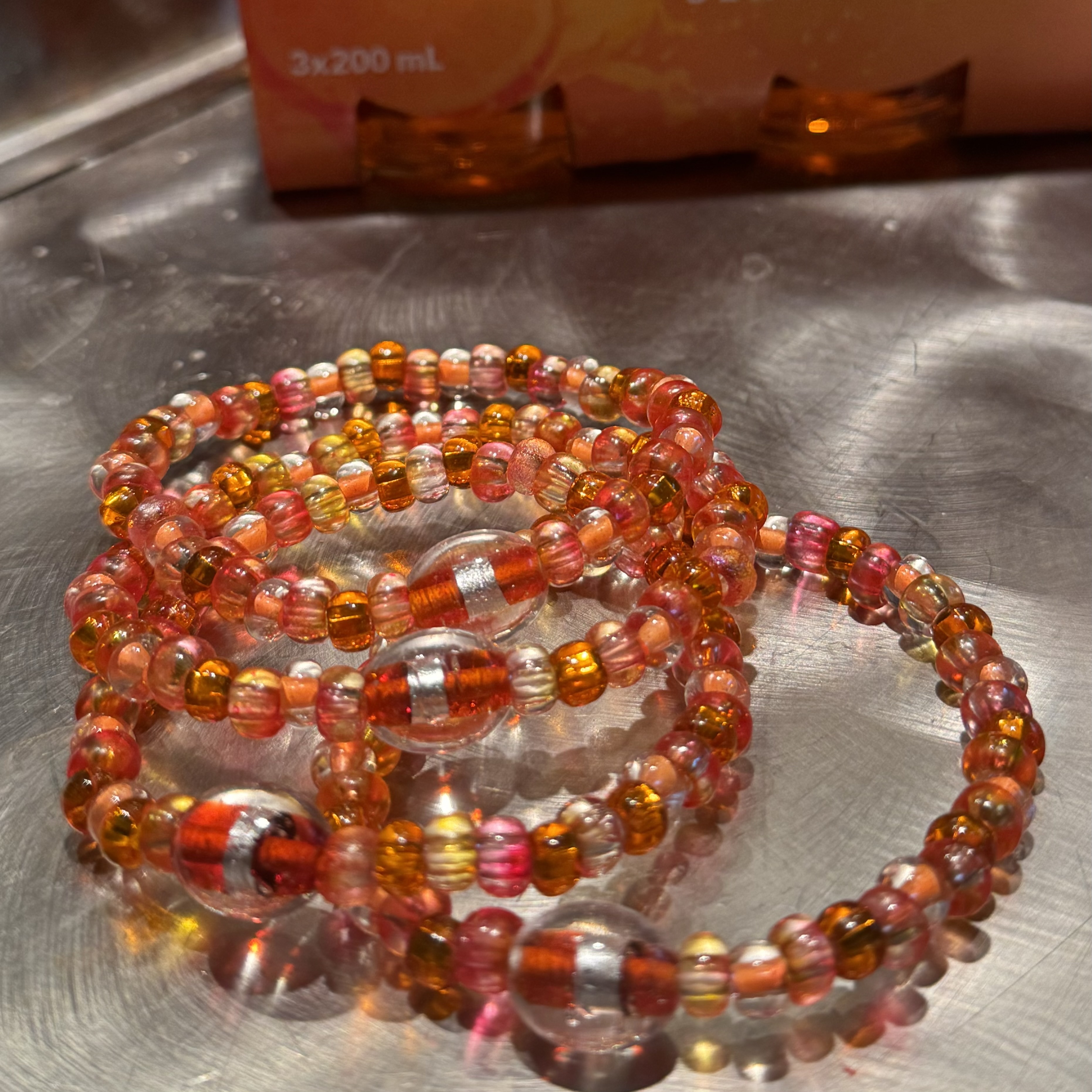 *NEW* Limited Edition Lucky Fin Bracelet- Aperol LFB-Aper