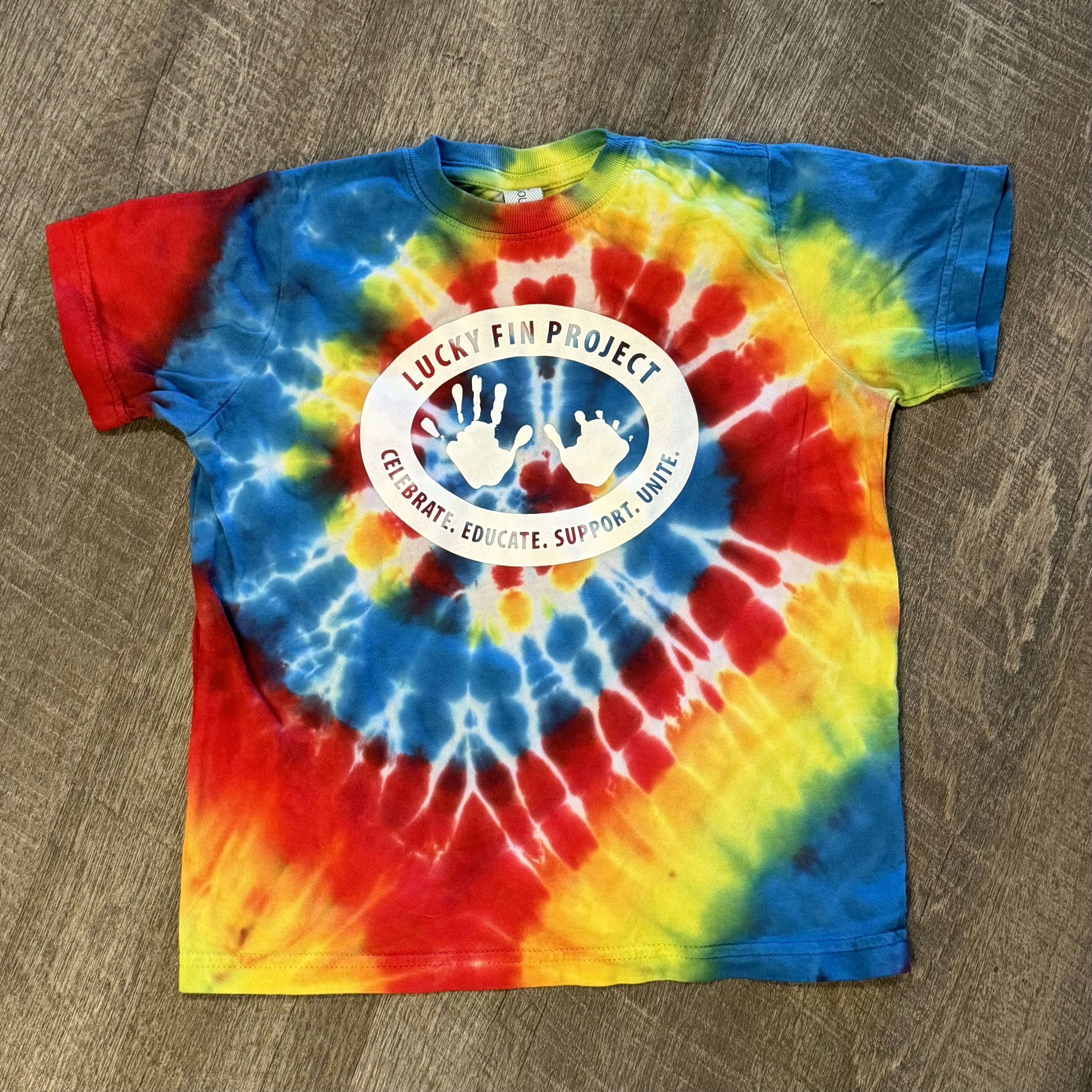 Youth  Rainbow Tide Tie Dye T-shirt