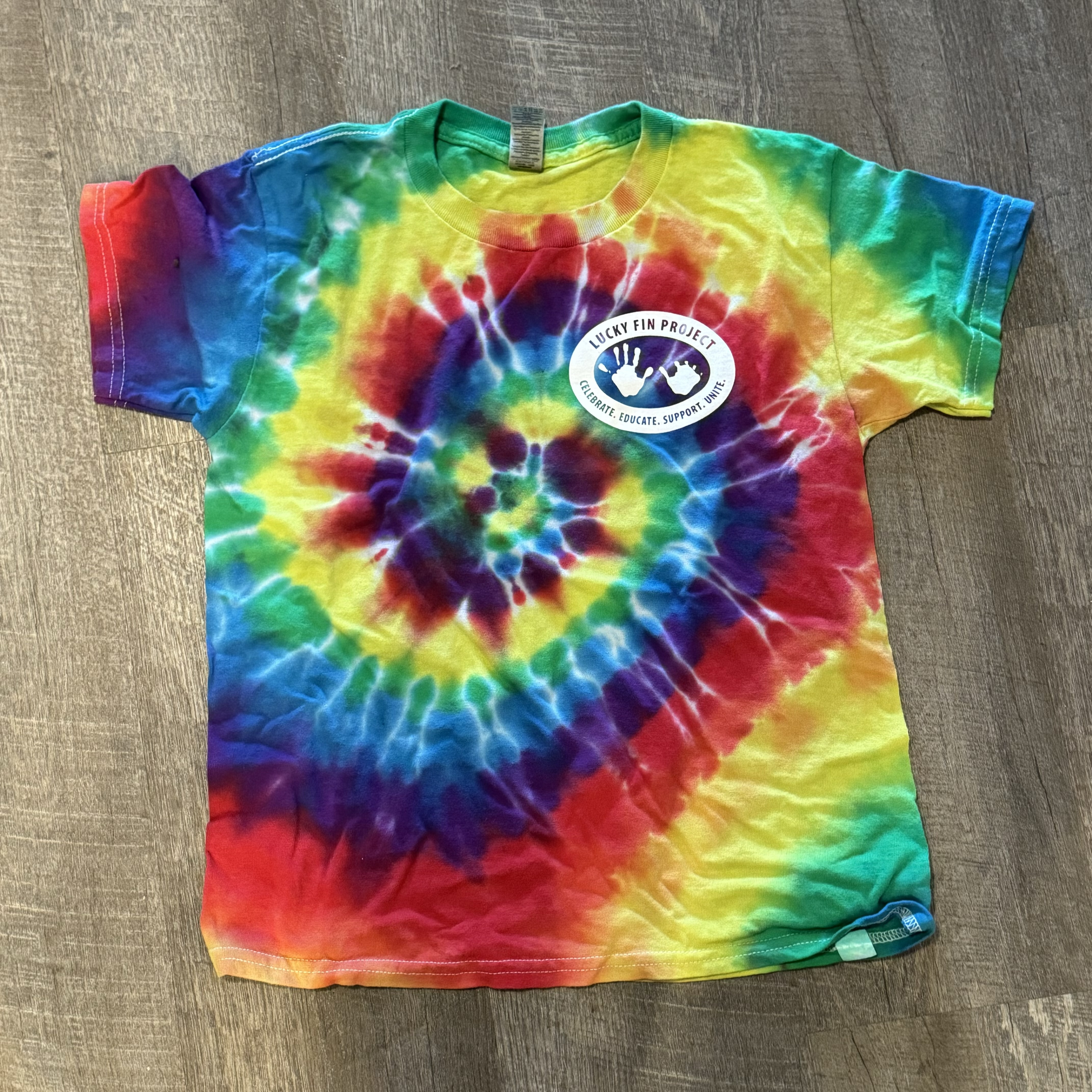Youth  Rainbow Tide Tie Dye T-shirt