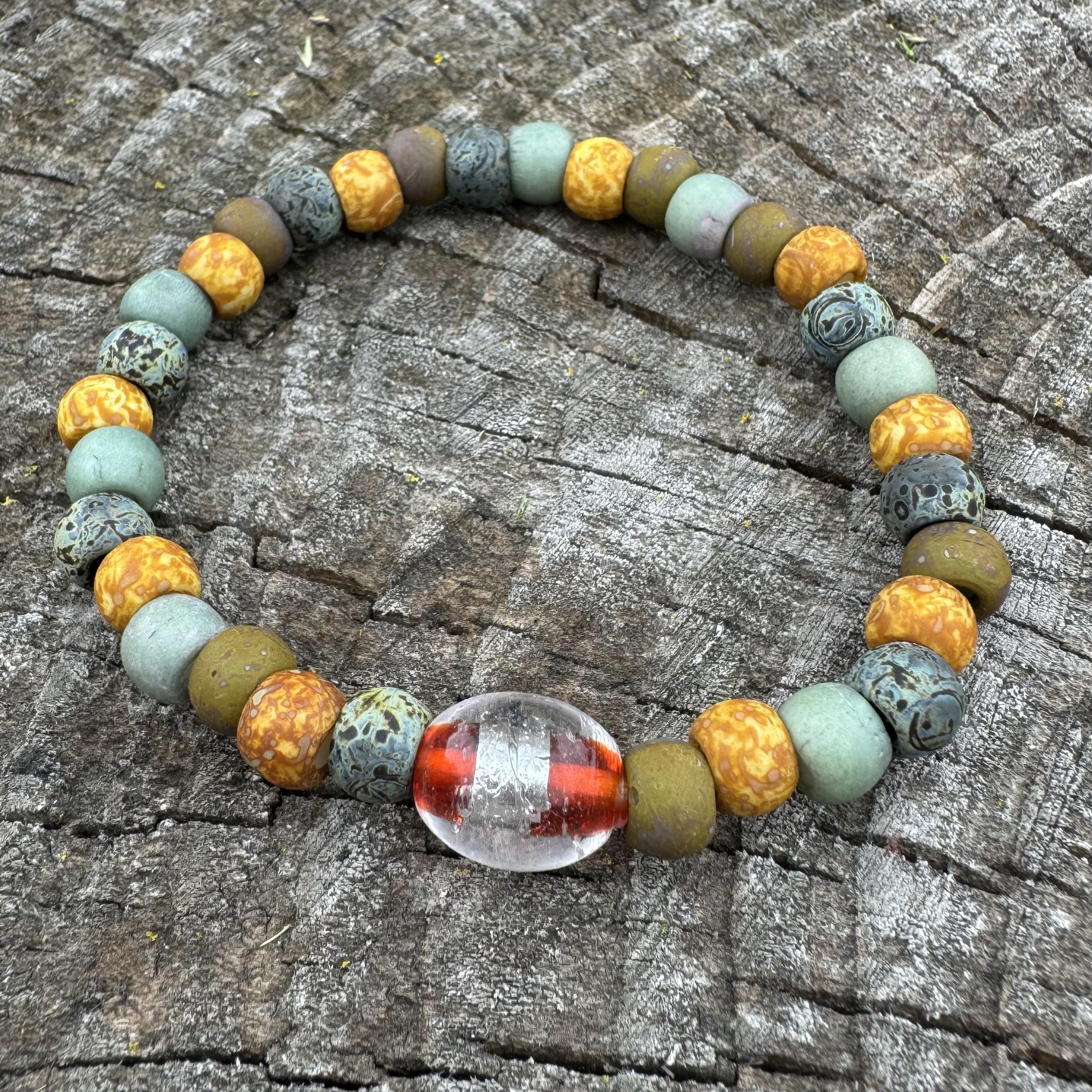 Limited Edition Lucky Fin Bracelet- Woodlands LFB-Wood