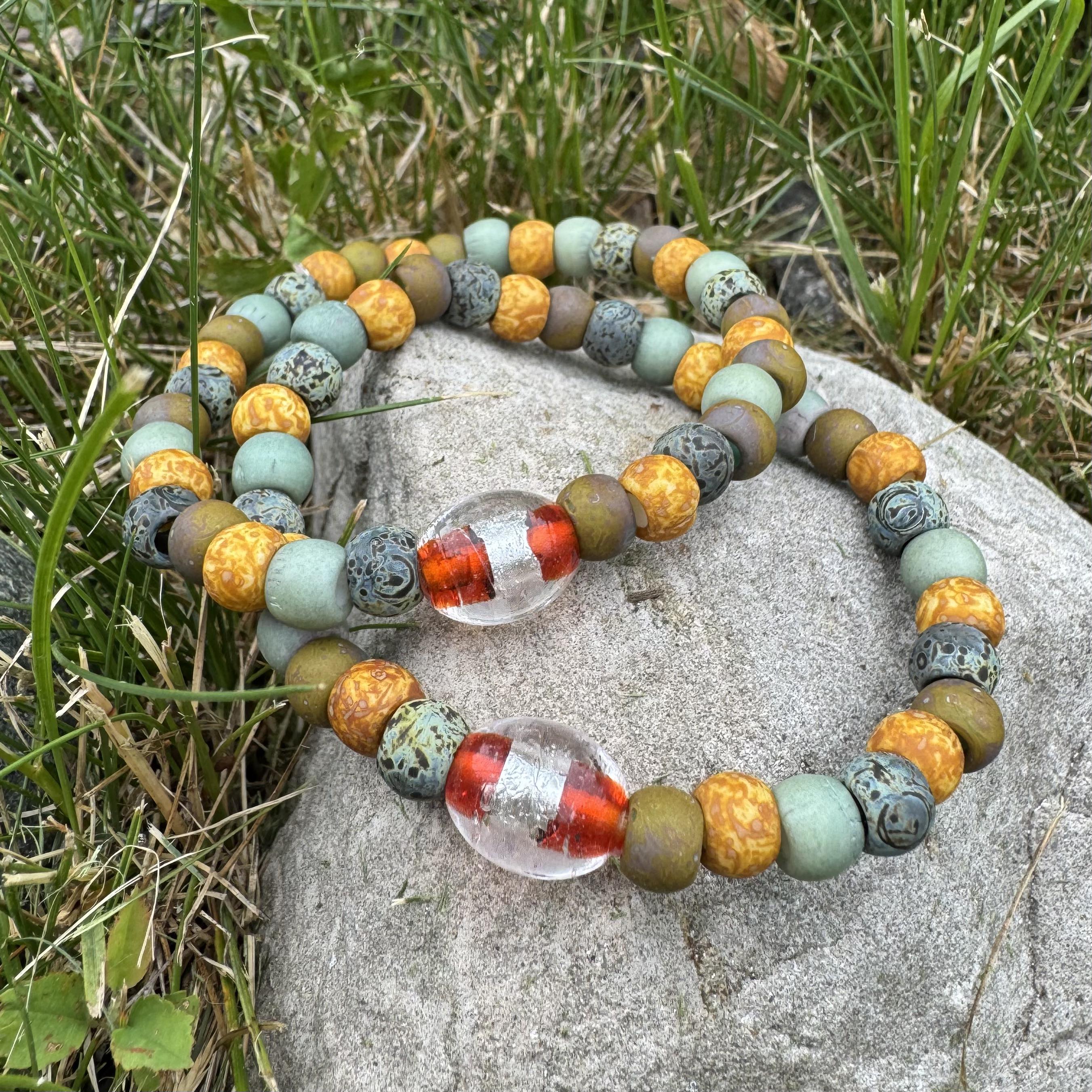 Limited Edition Lucky Fin Bracelet- Woodlands