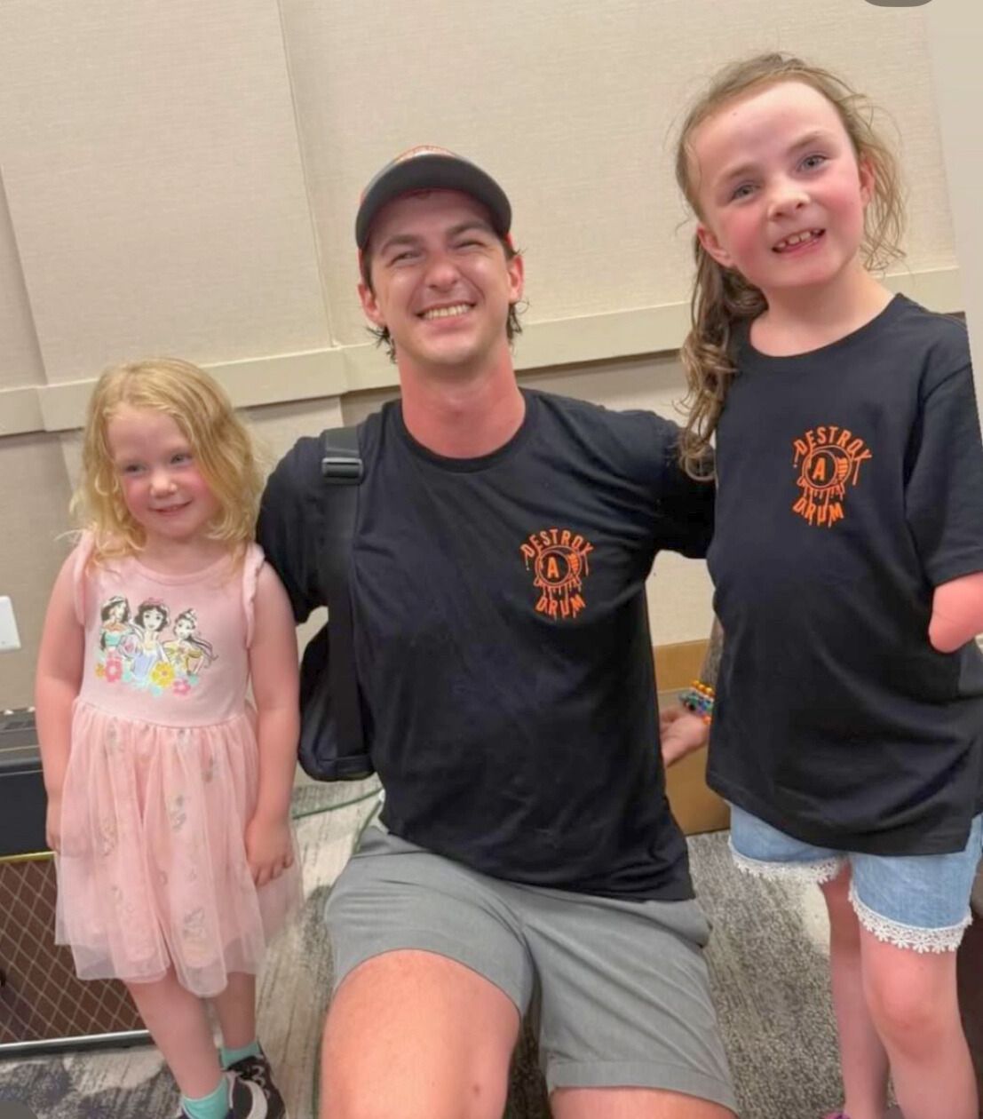 *LIMITED EDITION"  Kids Jack Thomas +LFP+ Destroy A Drum Tee JT-DAD