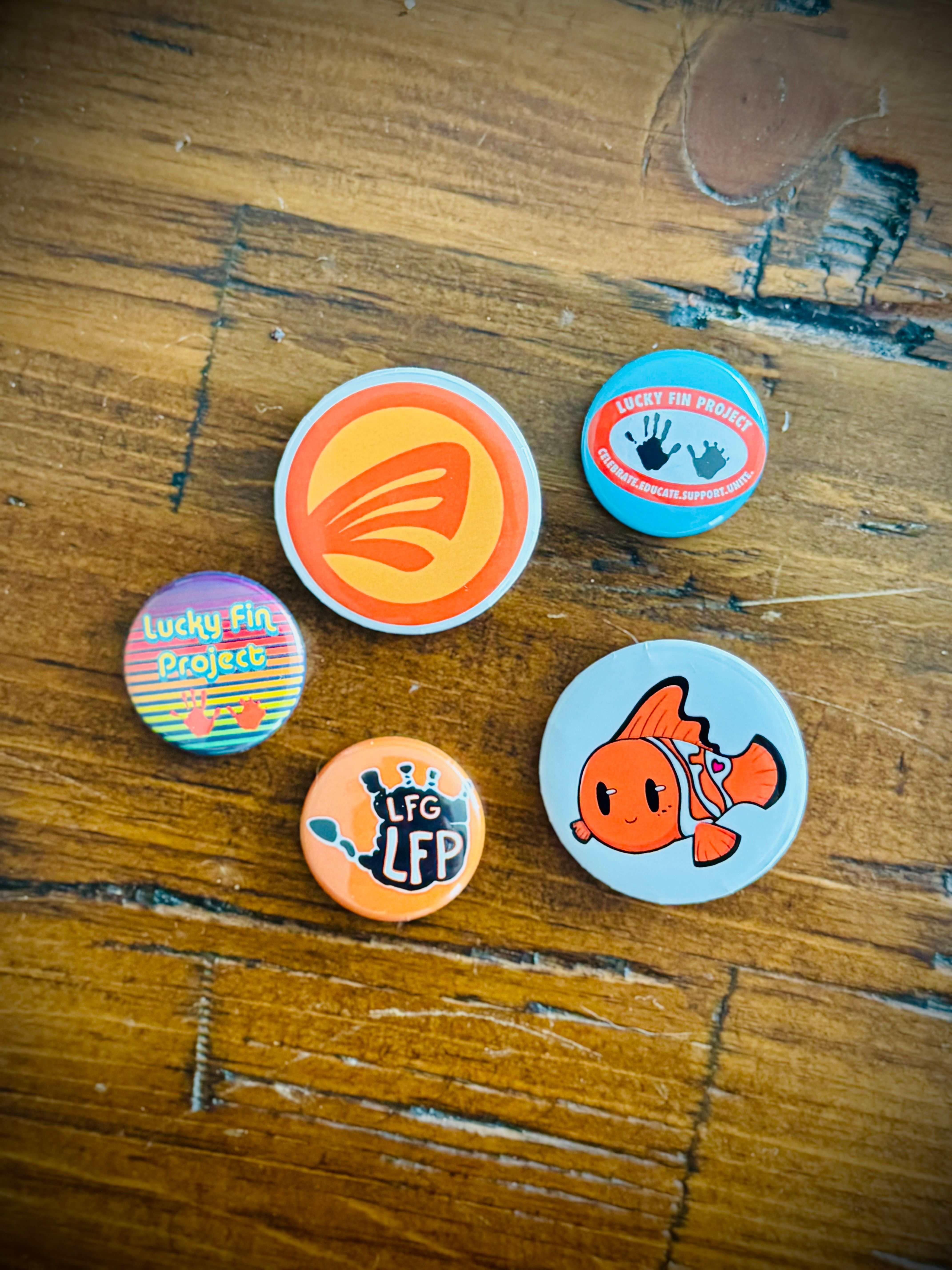 *NEW* Lucky Fin Pin Pack PINS