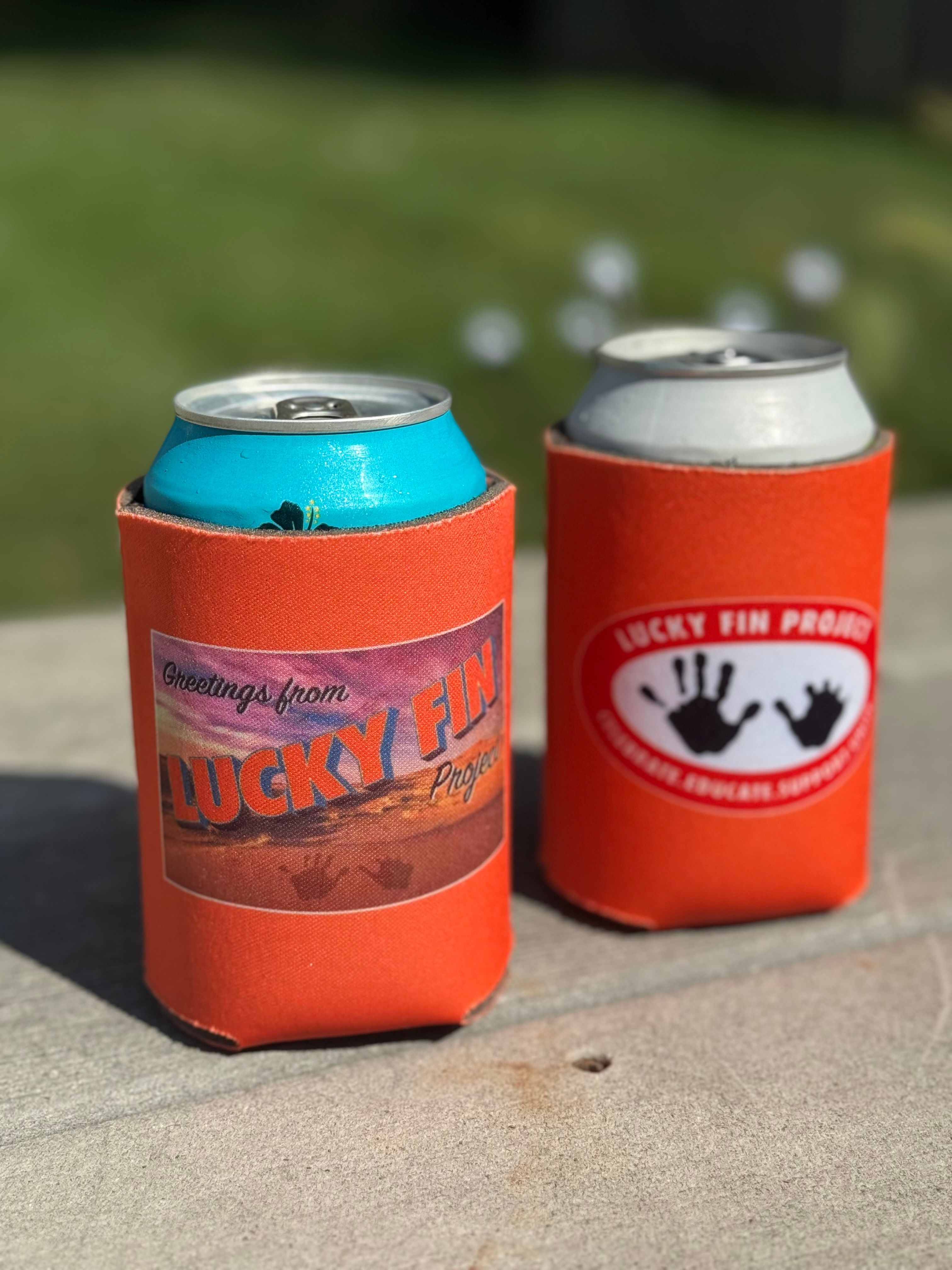 *Limited Edition Design* Lucky Fin Can Koozie LFP-CAN