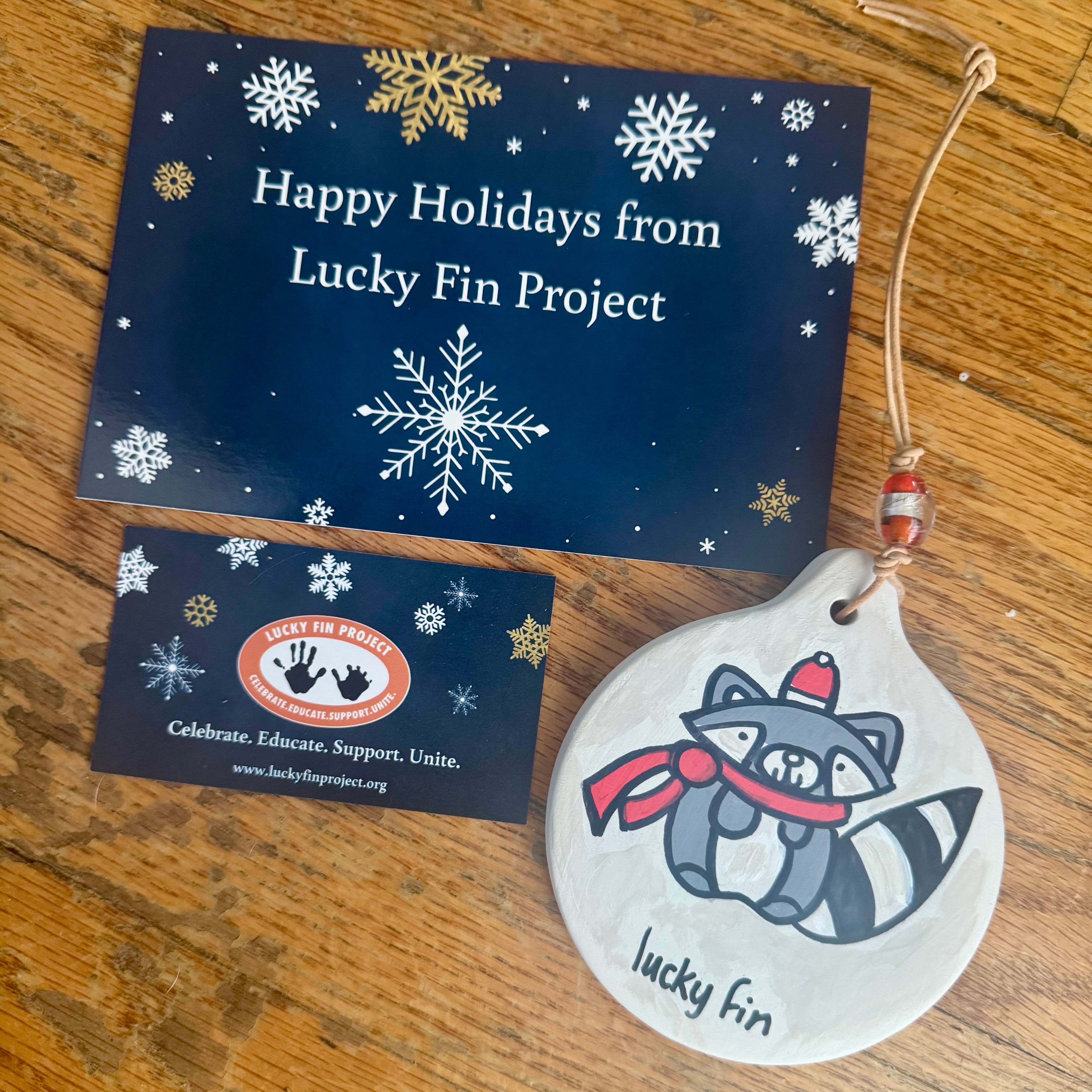 *ON SALE*  2025 Raccoon Ornament (Was $30)