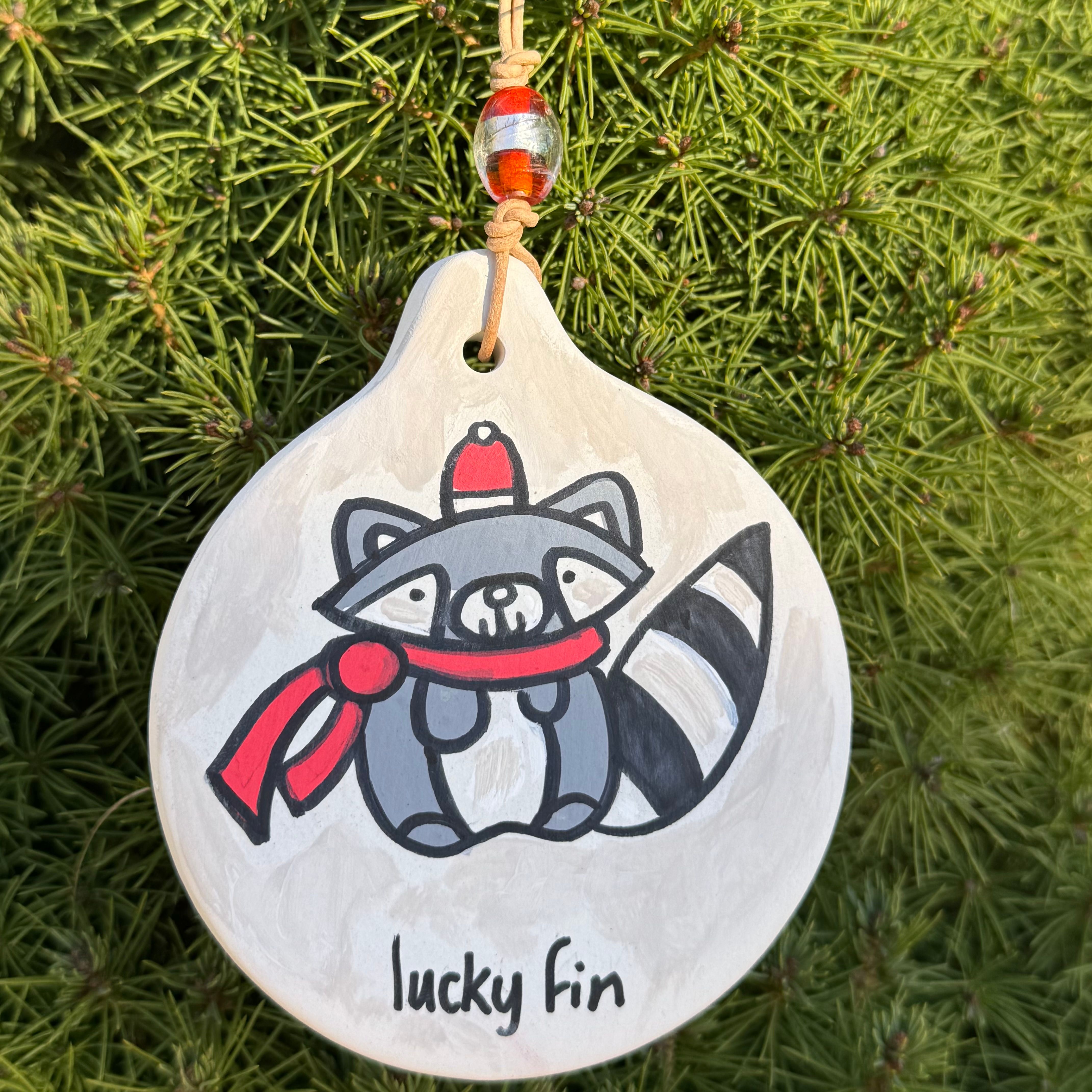 *ON SALE*  2025 Raccoon Ornament (Was $30)