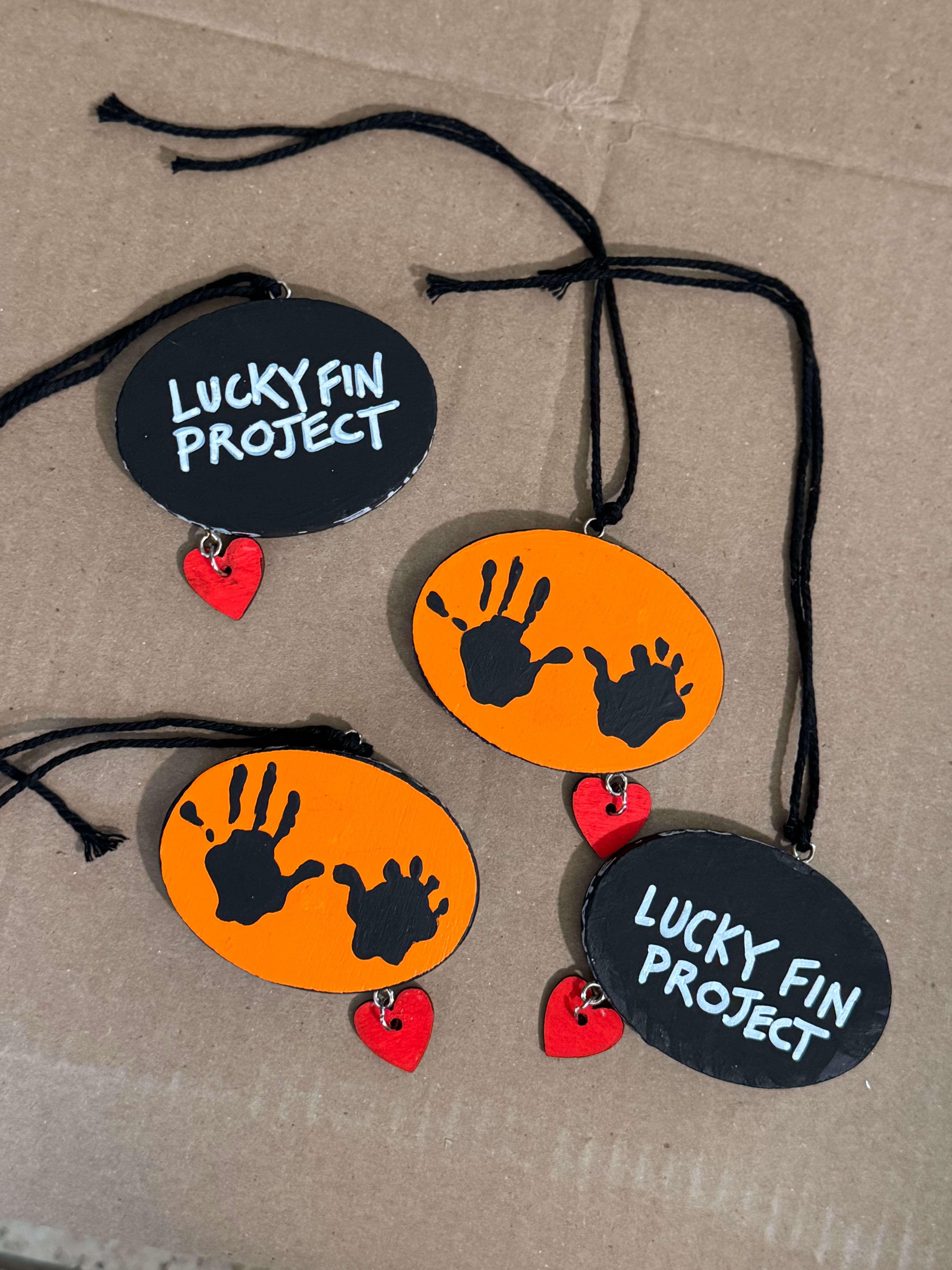 *LIMITED EDITION" Lucky Fin Oval Ornament