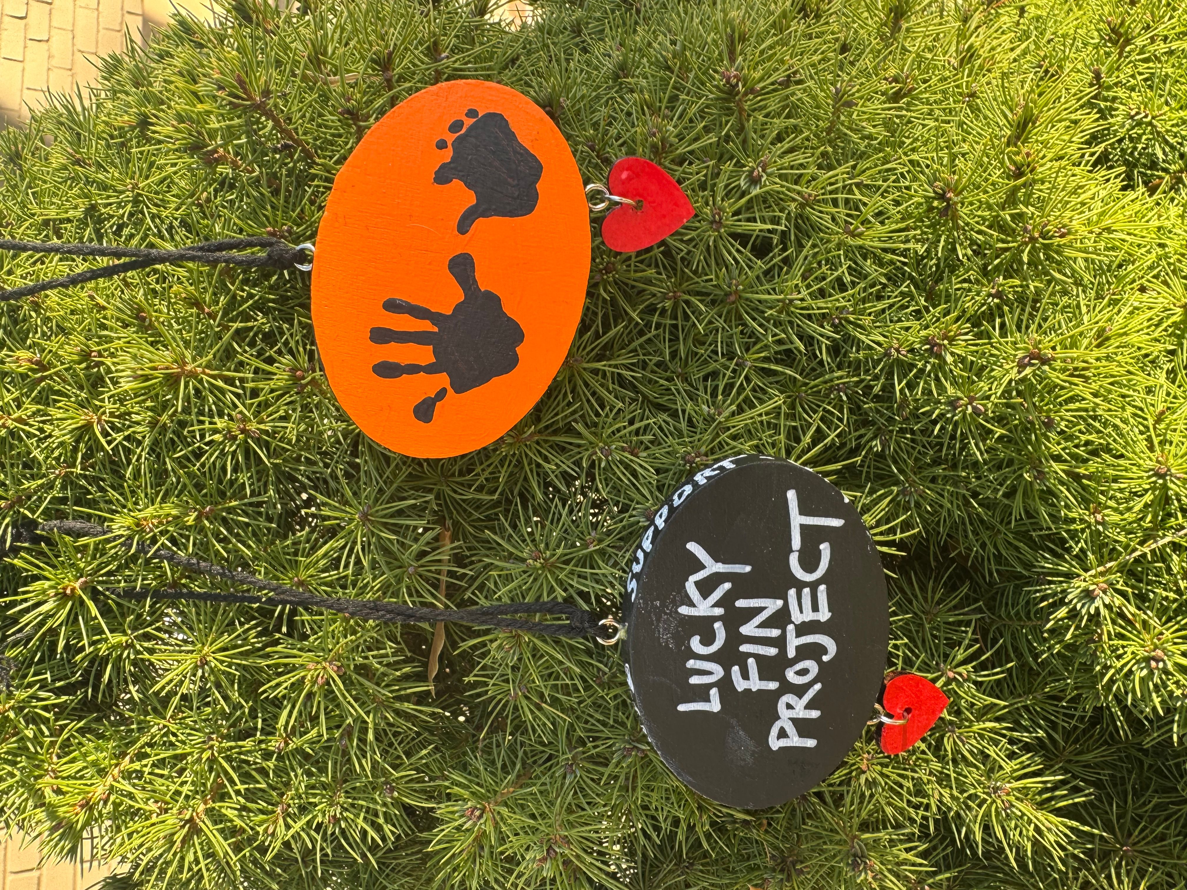 *LIMITED EDITION" Lucky Fin Oval Ornament LFP-OVL