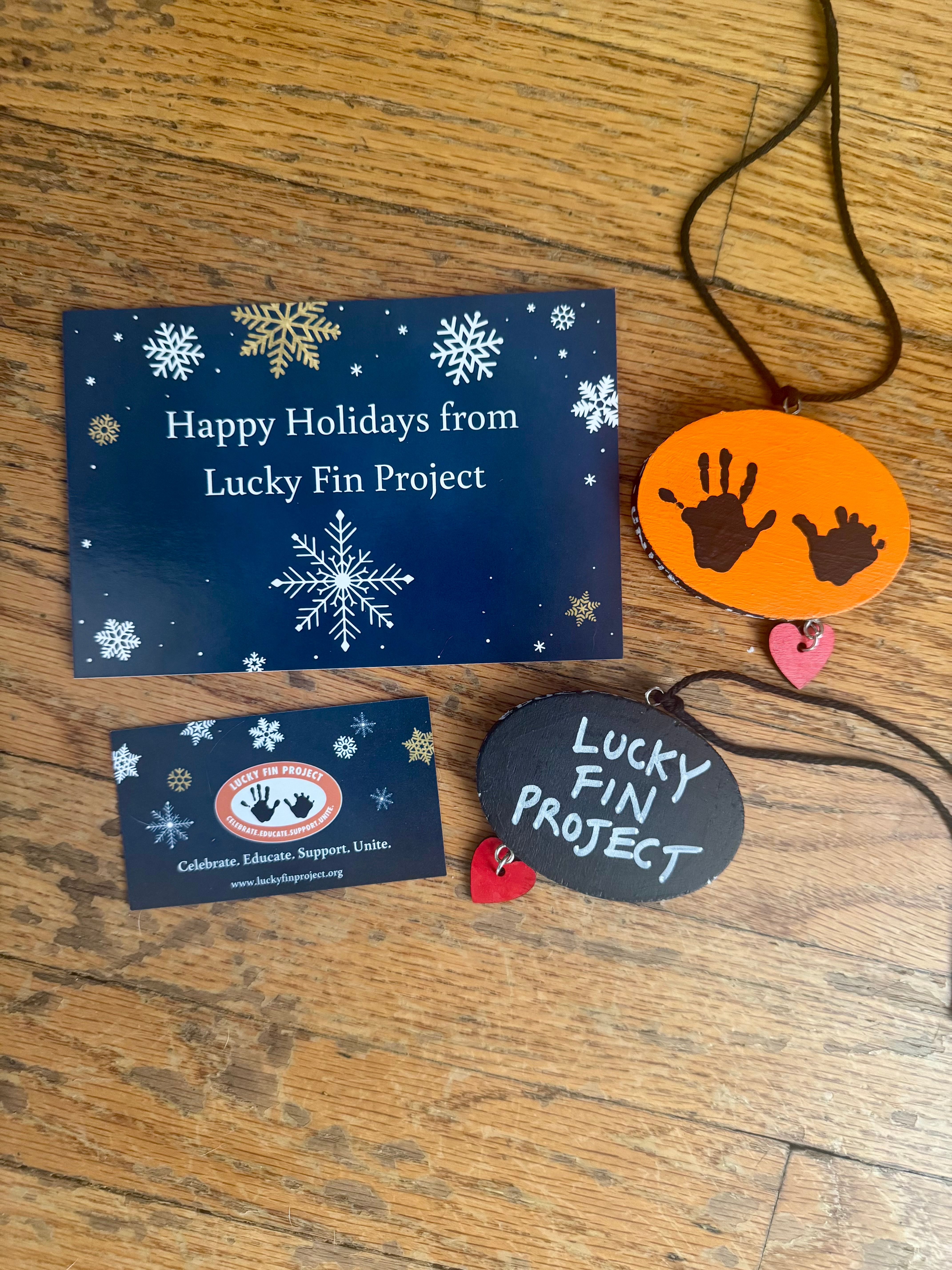 *LIMITED EDITION" Lucky Fin Oval Ornament