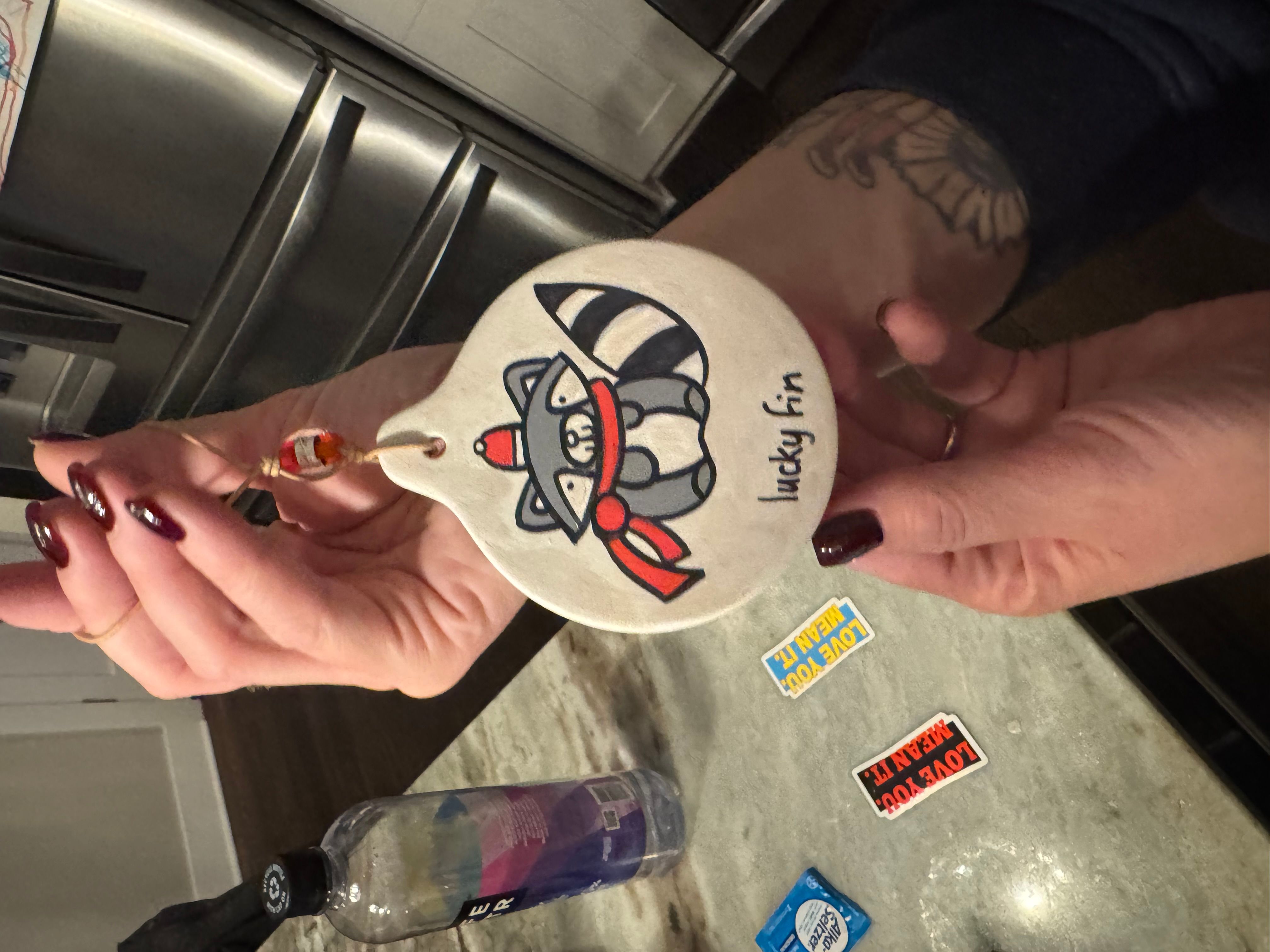 *ON SALE*  2025 Raccoon Ornament (Was $30)