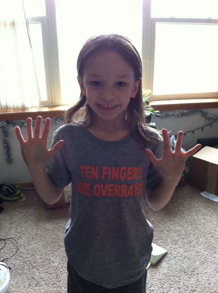 Youth "Ten Fingers Are Overrated" T-Shirt