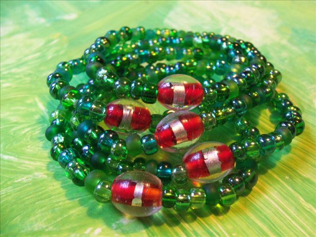 Lucky Fin Bracelet-Emerald LFB-Emerald