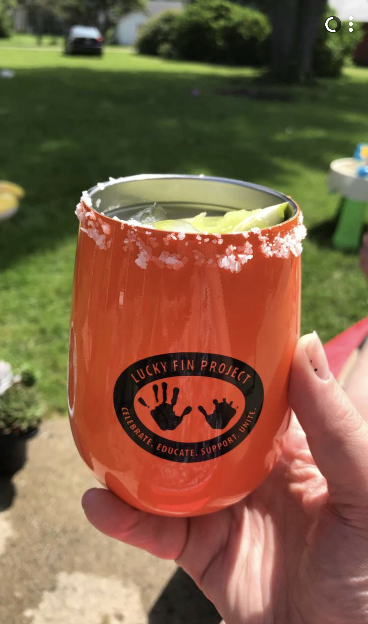 *FEW LEFT* Vacuum Insulated Tumbler Orange