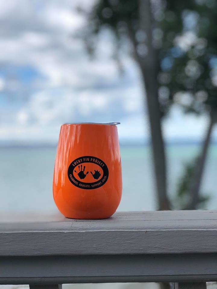 *FEW LEFT* Vacuum Insulated Tumbler Orange TMBLR