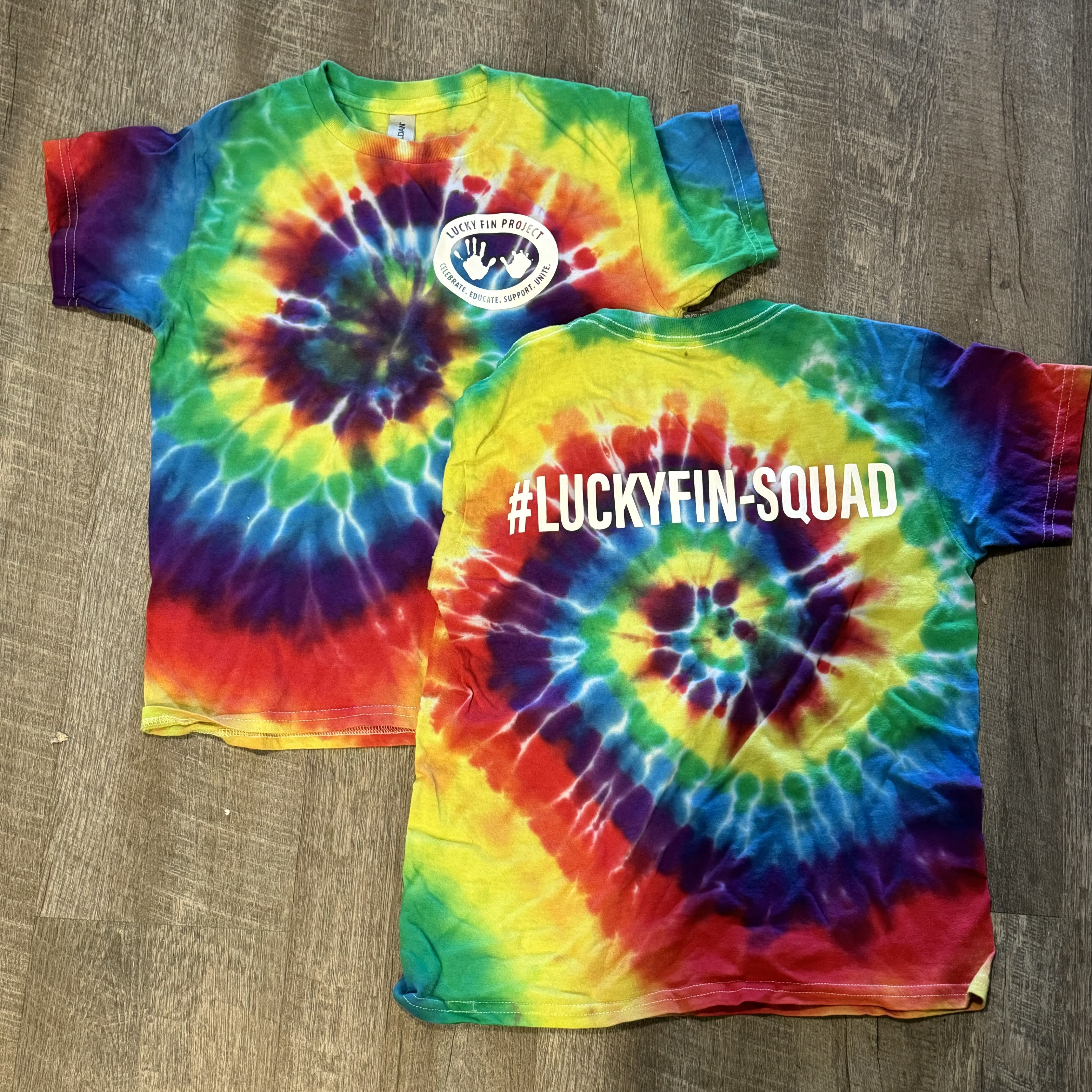 Youth  Rainbow Tide Tie Dye T-shirt