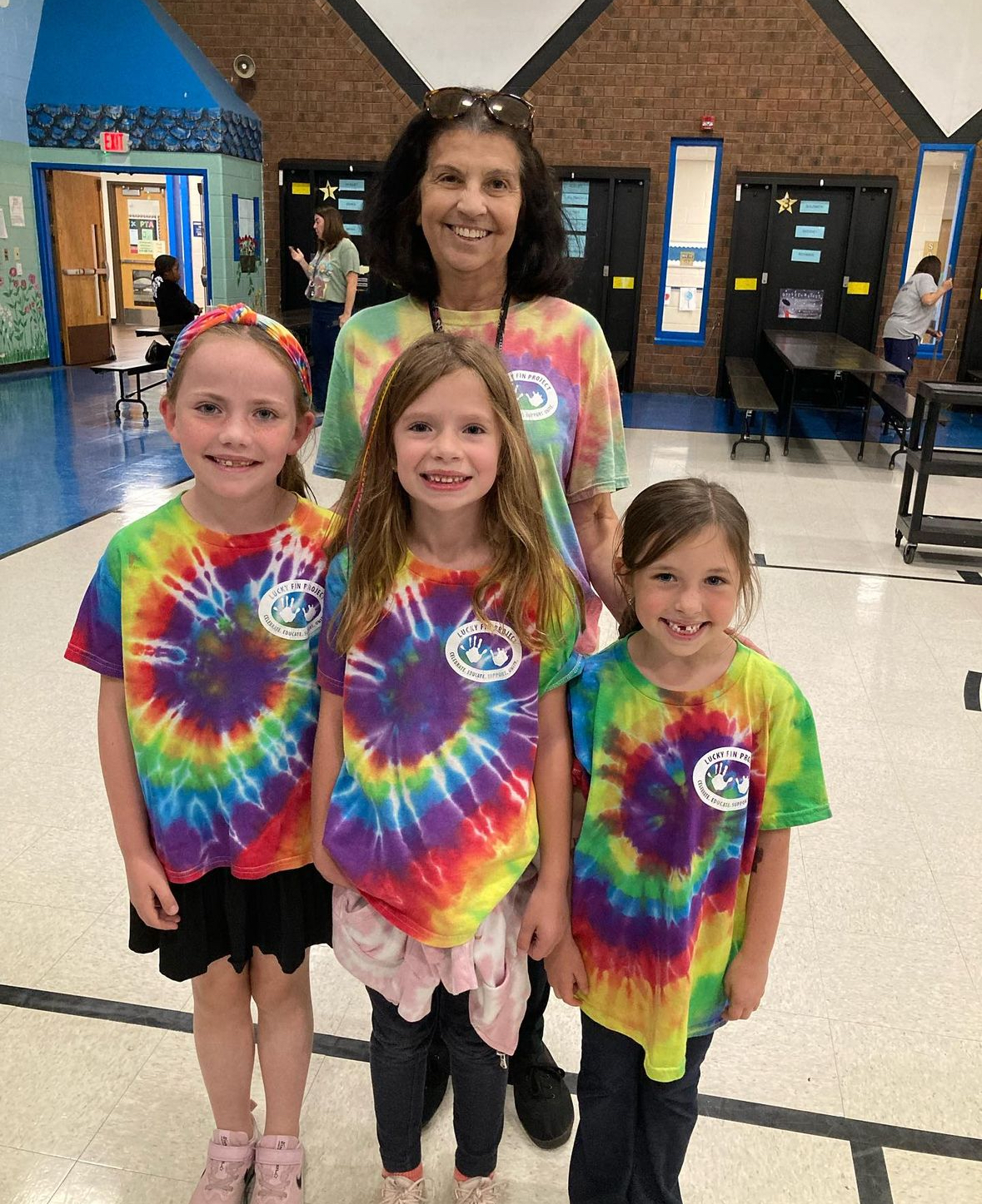 Youth  Rainbow Tide Tie Dye T-shirt