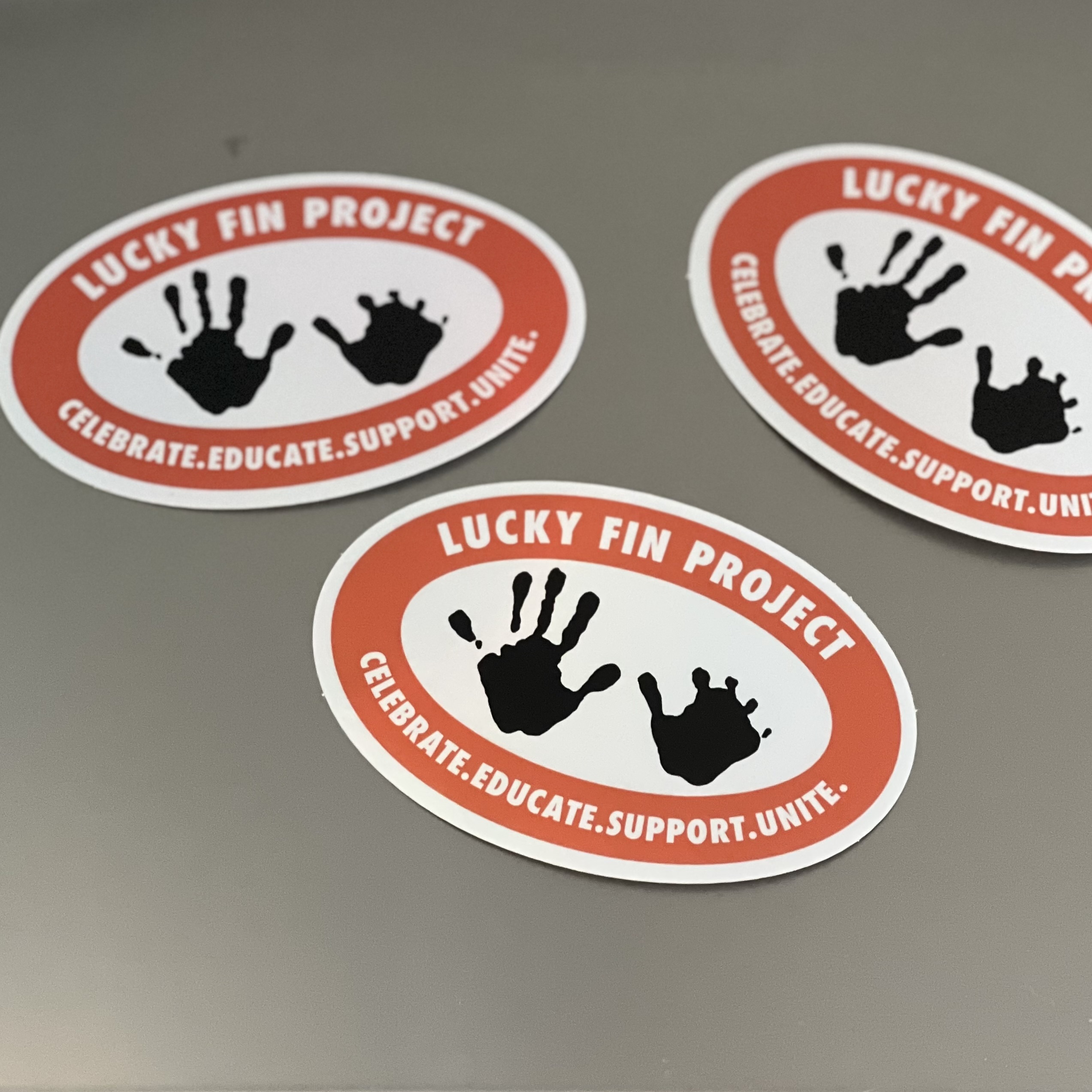 Holographic Logo Sticker